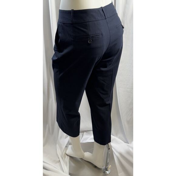 The Limited Collection Cropped Dress Pants, Navy Blue, Sz: 10, 74-11 - Picture 3 of 14